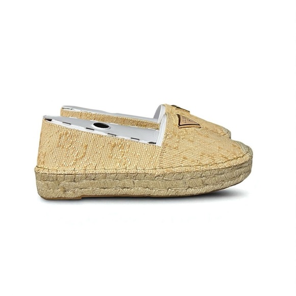 🌻NEW NWOT GUESS Mones Jute Casual Espadrille Flats Women's Size 6.5 - Picture 4 of 8